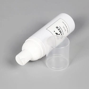white color 60ML PET foaming bottle(001)